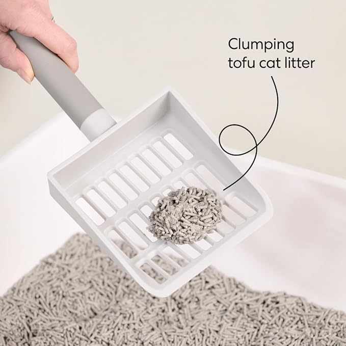 Tuft & Paw Really Great Cat Litter, Low Tracking Tofu Cat Litter, Clumping, Flushable, Odor Control, Dust-Free - 9.25lbs x 2Bags (Natural Lavender)