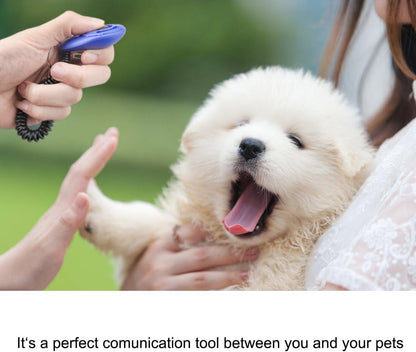 Diyife Clicker Training for Dogs, [4 Pcs, Multi-Color] Dog Clicker for Training, Clicker Dog Training with Wrist Strap, Clicker for Pets, Dog Clicker Perfect for Dog Cat Horse Behavioral Training