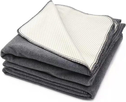 Peepeego 2PCS Non-Slip Pee Pads for Dogs 54" x 54", Washable Puppy Pads with Fast Absorbent, Reusable, Waterproof Rug for Training, Whelping, Housebreaking, Incontinence for Dog Playpen