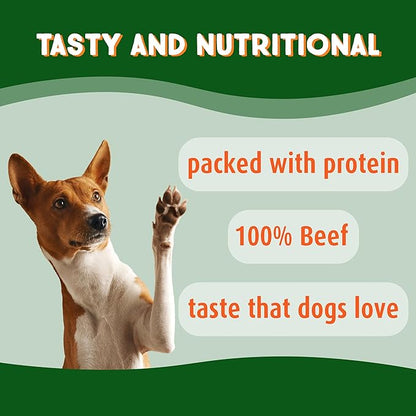 Ultra Chewy Collagen Sticks 5-7 inches (25 Pack) – Long Lasting Odor-Free, All-Natural Dog Chews – Rawhide & Bully Stick Alternative