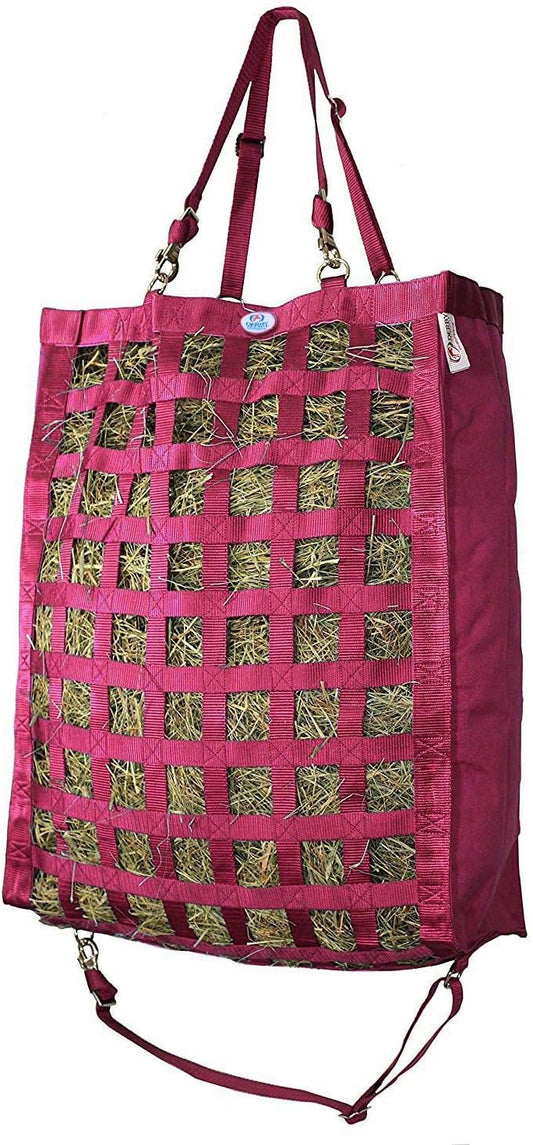 Derby Originals Front Web Slow Feeder Horse Hay Bag Super Tough Bottom with 6 Month Warranty