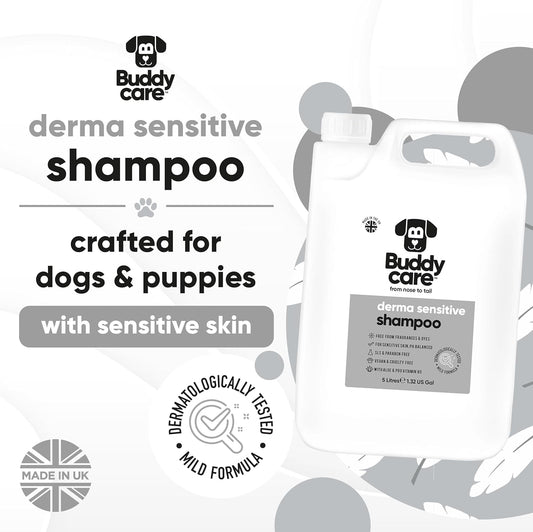 Derma Sensitive Dog Shampoo with Aloe Vera and Pro Vitamin B5 (169.07oz)