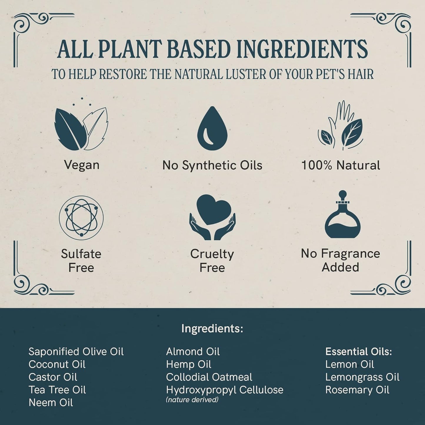 JR Liggett’s Botanical Horse Shampoo Bar for Sensitive Skin - 100% Detergent Free, Non-GMO & Biodegradable - Deep-Cleansing, Hypoallergenic Formula for Healthy Skin, Mane & Tail - 3.5 oz Bar