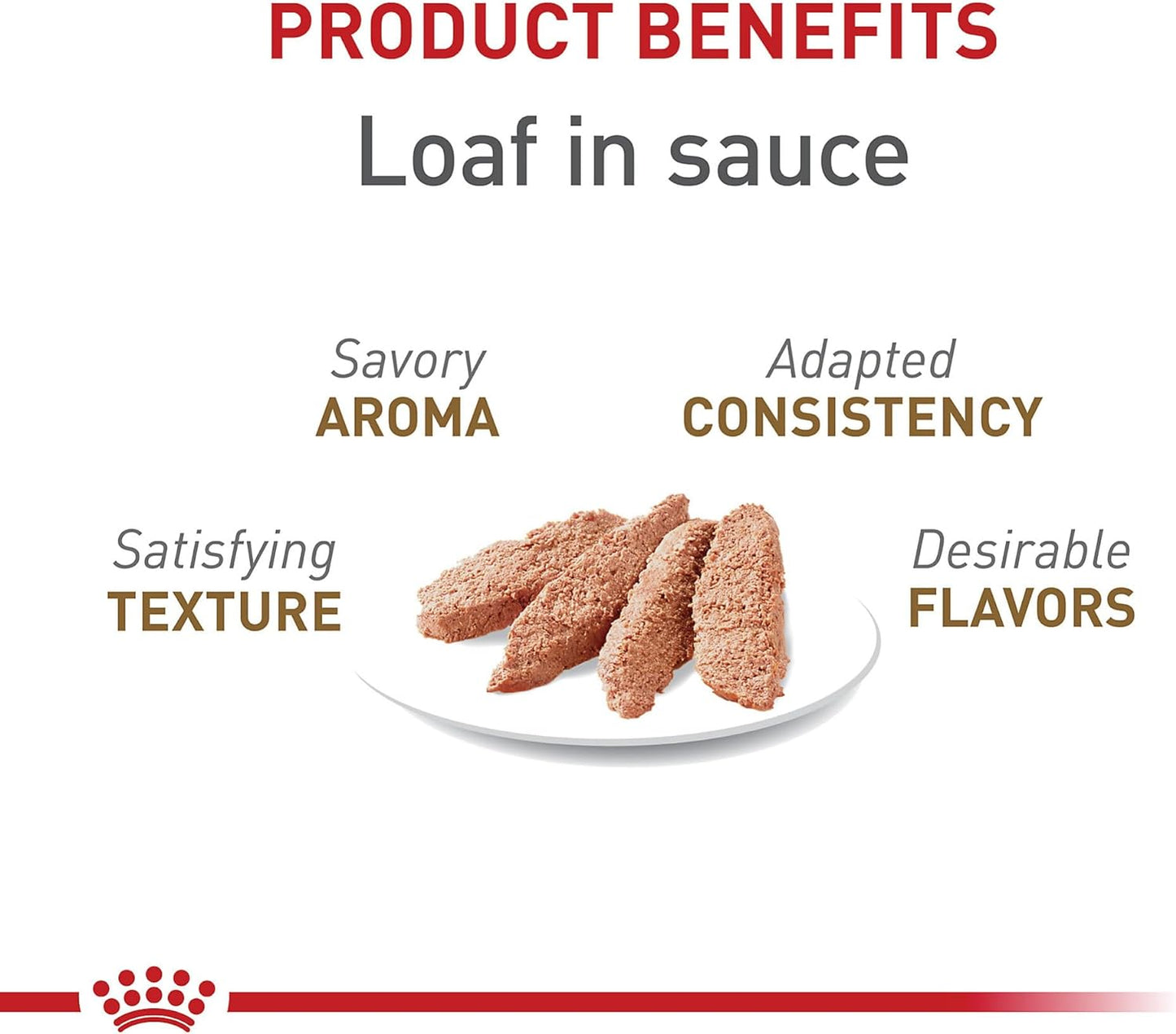 Royal Canin Feline Health Nutrition Aging 12+ Loaf in Sauce Canned Cat Food, 5.1 oz can (24-count)