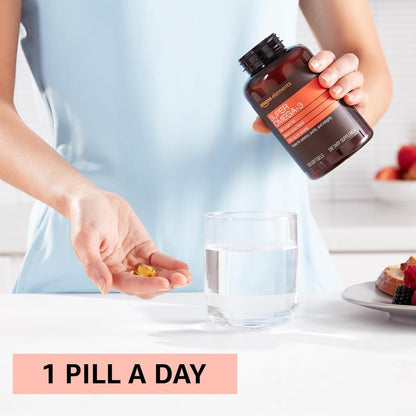 Amazon Elements Turmeric Complex, 316 mg Curcumin, 140 mg Ginger, 5 mg Black Pepper - Joint & Immune System, Healthy Inflammation Response - 65 Capsules (2 Month Supply) (Pack of 2)