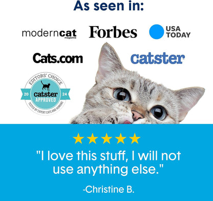 Boxie® Unscented 30 Day Odour Control Clumping Clay Cat & Kitty Litter 28 lb, 99.9% Dust-Free, Hard Flat Top® Clumps, No Fragrances No Fillers, Long-Lasting, Easy to Scoop