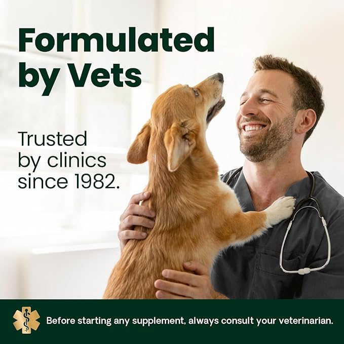 VetriScience GlycoFlex Ultimate Strength Healthy Hip and Joint – Mobility Supplement with Glucosamine for Dogs, MSM & Green Lipped Mussel, Peanut Butter, 60 Count