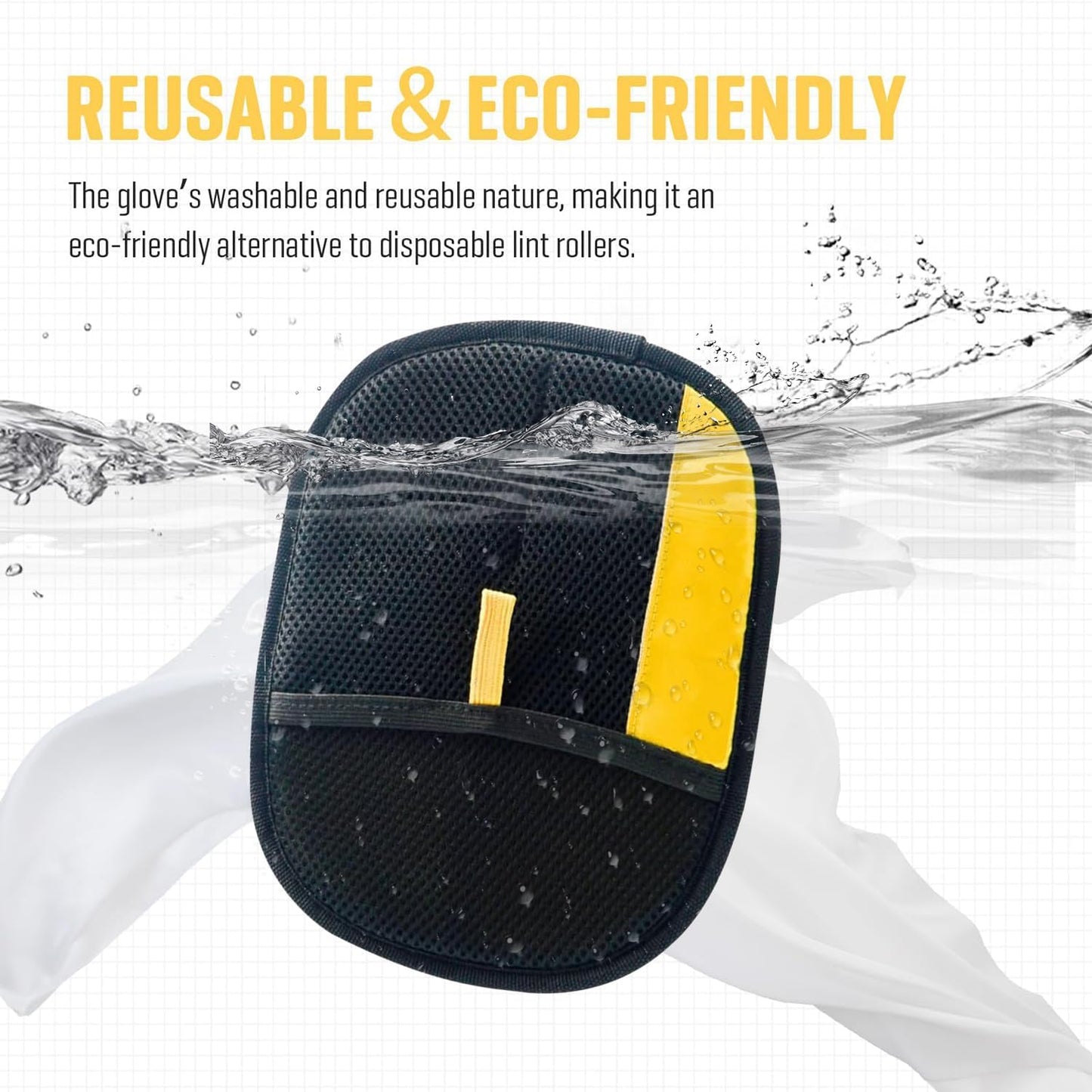 Pet Hair Removal Glove,Kivori Pet Grooming Gloves,Cat Grooming for Hair Removal,Versatile Reusable Pet Hair Remover Glove