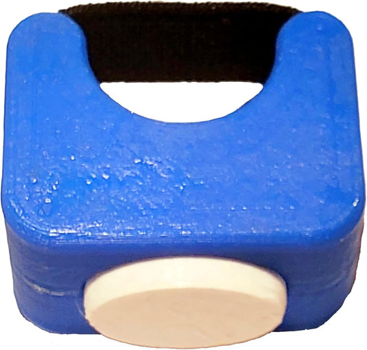 Flex Clicker Hands-Free Training Ring | Finger Clicker for Pet Obedience | Puppy Behavior Corrector | Animal Trainer for Birds & Horses | Dog Training Accessory | Easy-to-Use Pet Teaching Aid | Blue