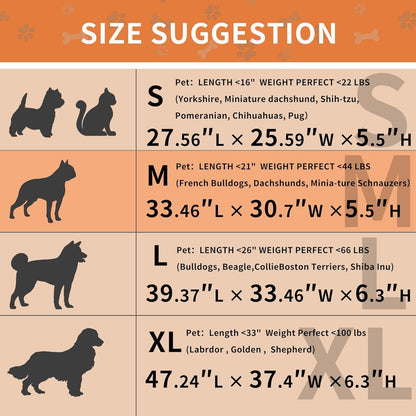 HAOMAIJIA Dog Couch Bed for Medium Dogs, Non Slip Pet Couch Covers for Sofa Thick Soft Washable Dog Couch Cover Protector All Seasons Universal Dogs and Cats Bed Mat (Black, Medium)