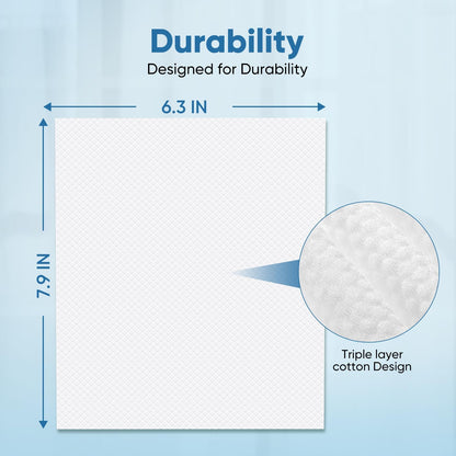 Natural Pet Grooming Wipes, 100 Fresh Counts, Extra Moist & Thick for Dogs & Cats, Puppies & Kittens Set of 2