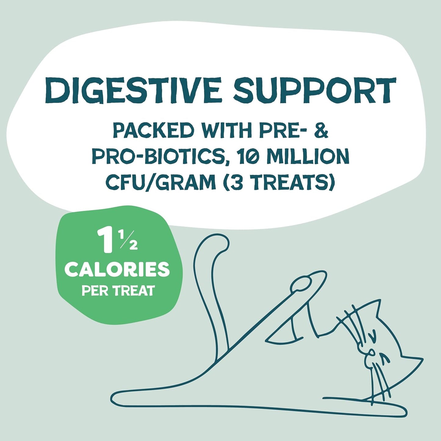 Shameless Pets Crunchy Cat Treats - Kitty Treats for Cats with Digestive Support, Natural Ingredients Kitten Treats with Real Ingredients, Healthy Flavored Feline Snacks - Variety Pack, 3-Pk