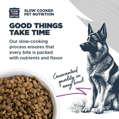 Blackwood Sensitive Skin & Stomach Dry Dog Food, Salmon Meal & Brown Rice with Ancient Grains, 24 Pound Bag with Prebiotics & Probiotics to Promote Gut Health