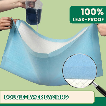 IMMCUTE 7 Layer Dog Pads 30x28 Inch, 30 Count - Super Absorbent Dog Pee Pads Extra Large, Tear-Resistant Thick Disposable Training Pads for Dogs & Cats