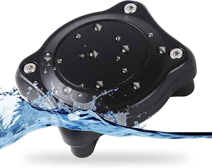 Compatible with Airtag Dog Collar Holder|IP68 Waterproof Airtag Case for 5/8'-1" Width Collars|Adjustable Metal Screw Airtag Holder|Perfect for Pet Tracking