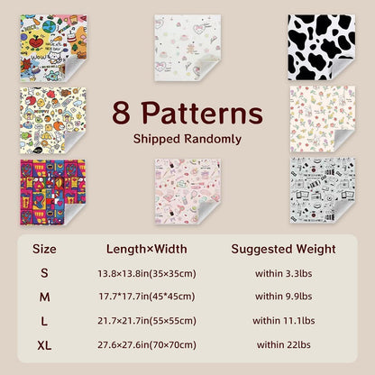 Cat Grooming Wrap – Self-Adherent Anti-Scratch Swaddle Restraint Bag for Nail Cutting, Medication, Multifunctional Care - Calm Cozy Burrito Papoose Pet Magic Blanket (27.6 Inches within 11.1lbs)