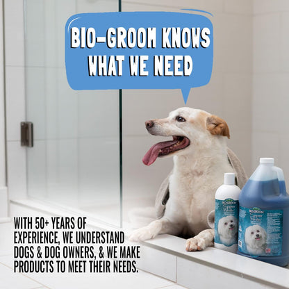 Bio-Groom Waterless Dog Shampoo - Tearless, No-Rinse, Dog Bathing Supplies, Puppy Wash, Cat & Dog Grooming Supplies, Cruelty-Free, Made in USA, Dry Shampoo Spray, Dog Products - 1 Gallon
