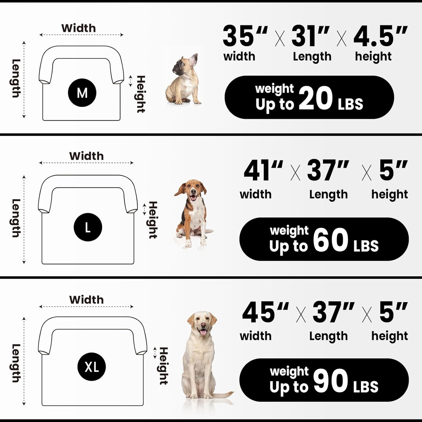 Calming Dog Couch Bed for Medium Dogs/Cats, 35 x 31 inch Waterproof Removable Dog Mat Couch Cover for Furniture Protector, Non-Slip Fluffy blunique Pet Bed for Couch, Sofa - Tie-Dye Khaki