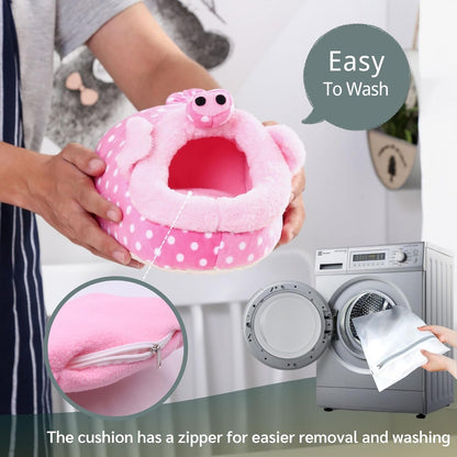 JanYoo Guinea Pig Rat Accessories Toys House Hideout Cage Supplies Chinchilla Cage Ferret Gerbil(S,Pig)