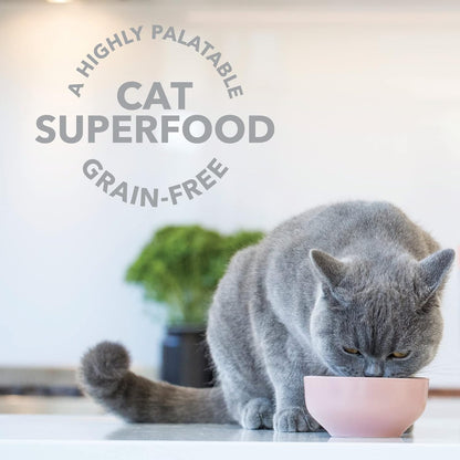 Feline Natural Freeze Dried Lamb Green Tripe Cat Food Supplement - Grain-Free High Protein Natural Topper - 2 Oz Grass Fed Beef Freeze Dried Cat Treats