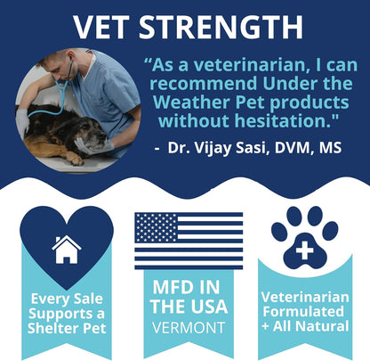 Under the Weather Pet No Poo Chews for Dogs | Vet Formulated Poop Eating Deterrent for Dogs | Canine Daily Chews to Help Stop Eating Poop | Coprophagia Support Supplement for Pups | 60 Count