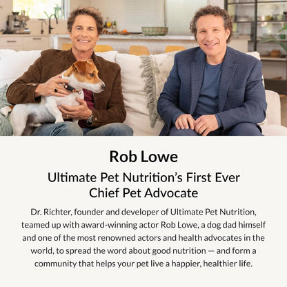 ULTIMATE PET NUTRITION Nutra Complete, 100% Freeze Dried Raw Veterinarian Formulated Dog Food with Antioxidants Prebiotics and Amino Acids (3 Pound (Pack of 4), Chicken)