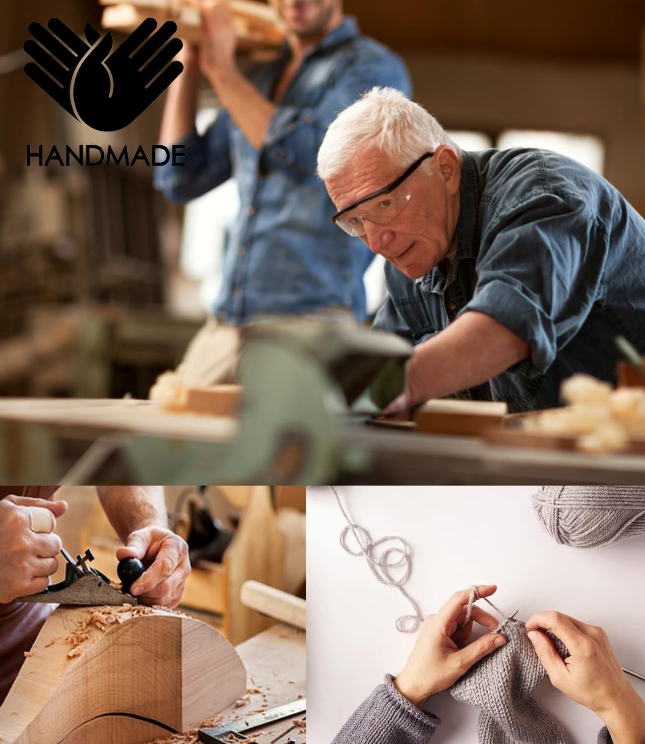 Modern Cat Tree, Solid Wooden Cats Tower, 37" Luxury Cats Trees Condo for Large Cat, Multi-Level Cat Tree Tower Natural Cat House Furniture, with Scratching Posts, Removable Washable Cushions