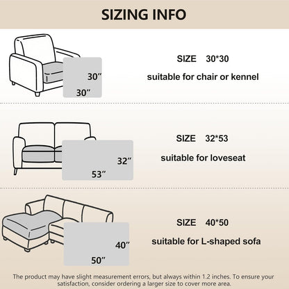 gogobunny 100% Double Sided Waterproof Dog Blanket Soft Pet Bed Cover Reversible Protect Furniture Couch Sofa Car for Puppy Large Dog Cat (Dark Sea Fog/Light Sea Fog, 40x50 Inch (Pack of 1))