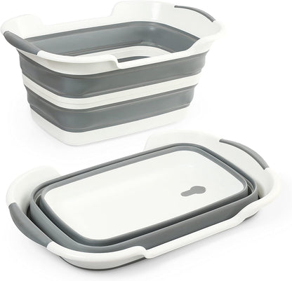 Smoochie Collapsible Dog Bathtub, Dog Tubs for Bathing, Portable Tub, Dog Wash Tub, Pet Tub and Dog Bath Tub for Dog/Cat/Pet and Puppy Bath Tub, Dog Tub for Pets and Cats (Gray)