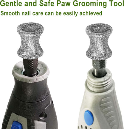 Diamond Dog Nail, 1/8'' Nail Tool for Dogs, for Animals Nail Care & Home Grinder Tools for Dogs