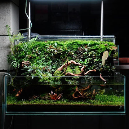 Ultum Nature Systems Controsoil - Freshwater Aqua Soil Substrate for Fish, Shrimp, Live Plant Propagation and Aquascaping - 6.8pH Low Ammonia, Volcanic Ash - Brown, Fine (1 Liter | 2LB)