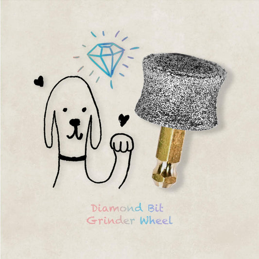 Diamond Dog and Cat Nail Grinder Replacement Heads/Bit for Casfuy, Electric File Diamond Head for Nails, Pet Nail Trimmer Head, Grinding Wheel for Dogs and Cats.(NOT for DREMEL)