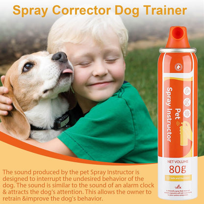 Dog Corrector Spray 80ml 2 Pack Spray Dog Trainer for Stops Barking, Place Avoidance, Attacks,Safe, Help Stop Unwanted Dog Behaviour. Easy to Use, Safe, Humane & Effective