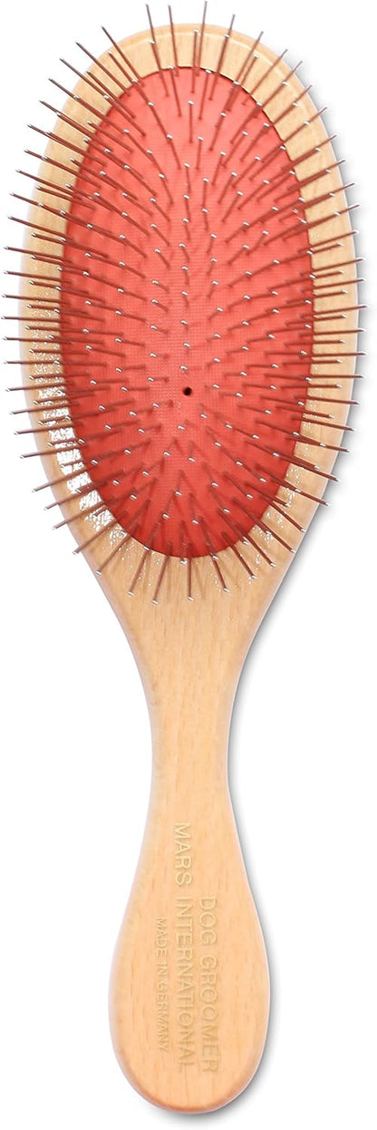 Mars Coat King Professional Grooming Brush for Dog and Cats. (9", 1" stainless steel Pins)