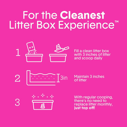 Boxie® Glo™ 30 Day Odor Control Clumping Clay Cat Litter, 16 lb, Multi-Cat, 99.9% Dust-Free, Low Tracking, UV Light Attractant, Superior Clumping for Easy Scooping