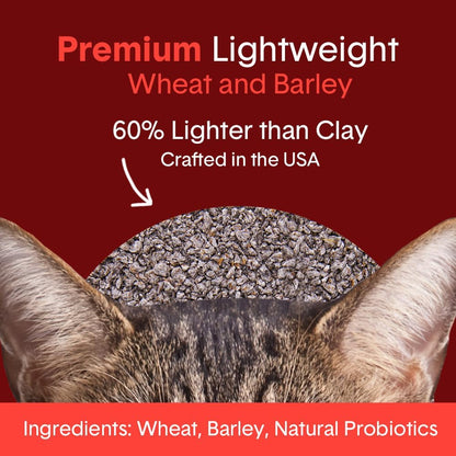 Boxie® Extra Strength Cat Litter, Lightweight 35-Day Odor Control, Clumping, 6.5lb