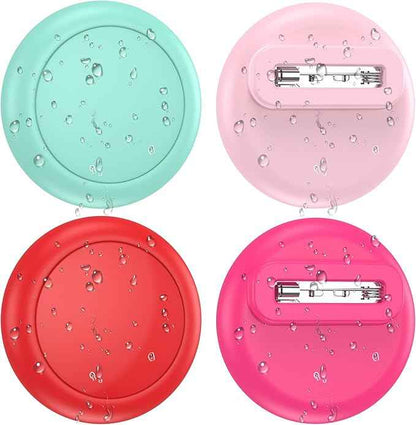 for AirTag Holder for Kids, Compatible with Apple AirTag 1 & 2nd Gen, 4-Pack Waterproof Hidden Air Tagholder with Safety Pin Discreet Toddler Airtag Clip for Clothing, Backpack & Dog Collar