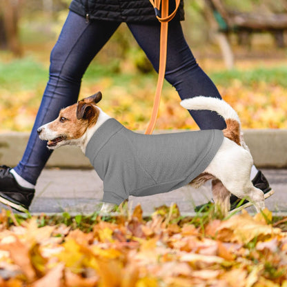 3 Pack Dog Sweater Fleece Turtleneck Soft Warm Sweatshirt Dog Sweaters for Small Dogs Puppy Sweater Boy Girl Pet(Gray+Royal Blue+Navy,XS)