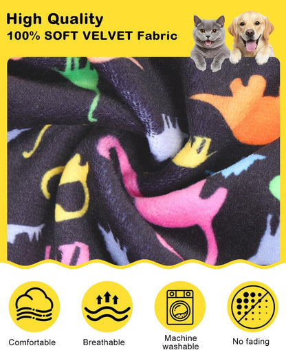 CuteBone Dinosaur Costume Dog Pajamas, Stretchy Spandex Crystal Velvet Sleepwear Coat for Small Dogs, Soft & Warm Pet Outfit Clothes for Cold Weather, Cozy Pullover Design COSP01M