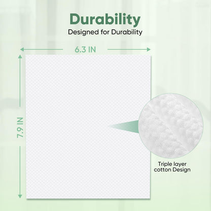 Natural Pet Grooming Wipes, 100 Fresh Counts, Extra Moist & Thick for Dogs & Cats, Puppies & Kittens(Pack of 2)