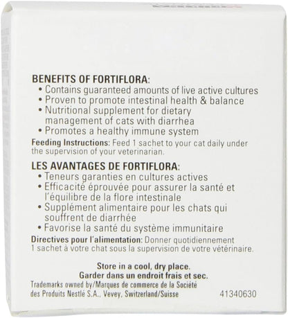 Purina 3-Pack Fortiflora Feline Nutritional Supplement for Pets
