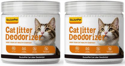 Cat Litter Deodorizer - Advanced Fragrance-Free Odor Control for Sensitive Cats - Reduces Scooping, Extends Litter Use - Hypoallergenic Formula Ideal for Multi-Cat Homes