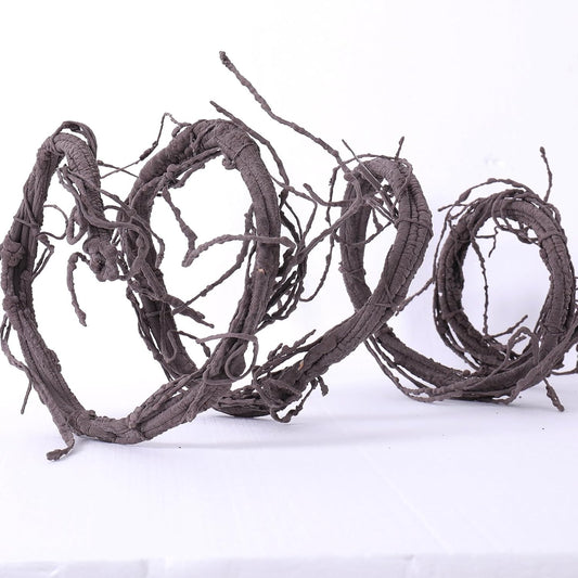 118" Flexible Large Artificial Fake Reptile Plants Tree Branches Twigs Cherry Blossom Liana Wall Hanging Wreath Trunk Stick Vines Garland Wedding Garden X'Mas Halloween Jungle Decoration