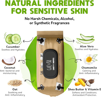 Lick-Safe Pet Wipes for Dogs & Cats - Vet-Approved & Hypoallergenic - Cleans Mud, Odors & Dander - Wipes for Paws, Face & Butt - 10% to Charity - Earth-Friendly & Unscented Cat Cleaning - Pack of 200