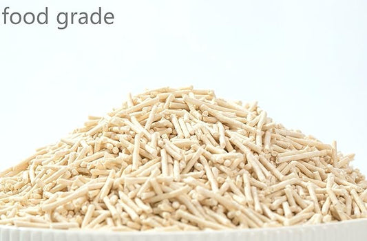 Tofu Cat Litter 5.6LB Fast Clumping, Dust-Free,100% Food Grade Raw Materials, Clumping,Flushable,Ultra Absorbent and Fast Drying,Solubility in Water,Really Dust-Free,Less Scattering (1)