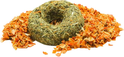 Grandpa's Best Whisker Nibblers Pumpkin Carrot Treats for Rabbits, Guinea Pigs and Small Animals