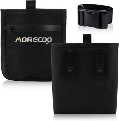 SZO Dog Treat Pouch with Magnetic Closure, Treat Pouches for Pet Training, Dog Training Treat Bag with Belt 3 Ways to Wear Dog Treat Carrie,Hands-Free Training - Black