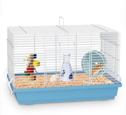 Hamster cage for Hamsters, Gerbils, mice, Rats, Small Guinea Pigs and Other Small Animals.