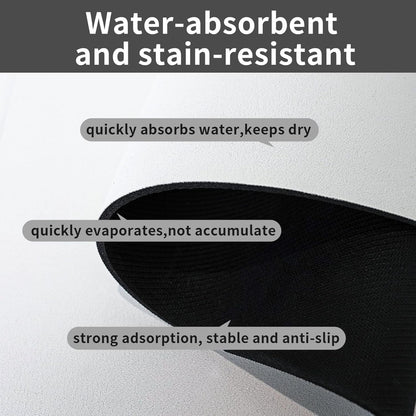 Kawaii Paws Dog Food Mat Absorbent Bowl Mats No Stains Quick Dry Waterproof Pet Cat Placemats for Food and Water, 30x45cm