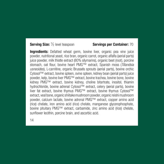 Standard Process Inc. Canine Whole Body Support - Multisystem Support Supplement for Canines - Nutritional Powder for Daily Health Maintenance - Multisystem Supplement Formula - 100 g